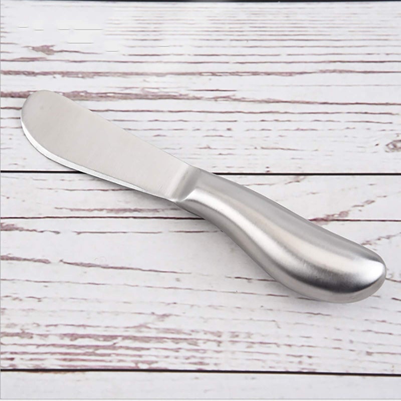 VANRA Spreader Knife Set 4-Piece Butter Knife Stainless Steel Cheese Knife Set Small Bread Cream Knives 5.3-inch - Image 4